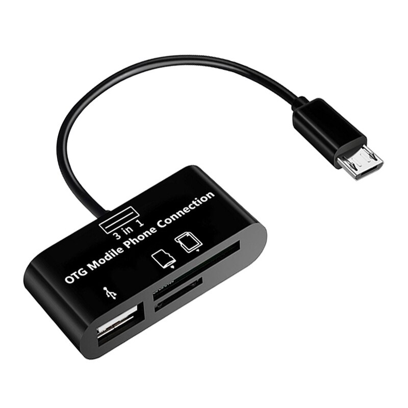 SD ī ǵ 3 1 USB 2.0 TF Mirco SD Ʈ ޸ Cardreader U ÷ ̺ ũ USB ޴ ȭ ī ǵ OTG 